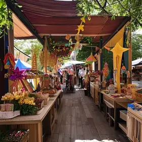 feiras de artesanato