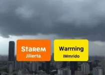 alertas de tempestades em SP