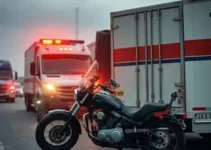 motociclista em estado grave