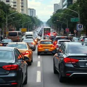 trânsito em SP