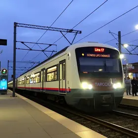inauguração da 8ª estação da Linha 17-Ouro