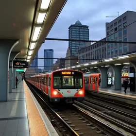 metrô em São Paulo