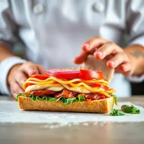 burguer al forno a lenha