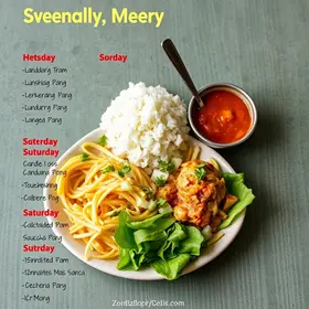 Menu da semana São Paulo