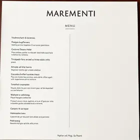 novidades do menu Maremonti em Alphaville e SP