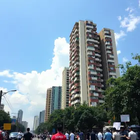 protesto Brooklin construção prédio