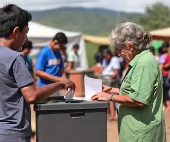 votação em Campo Belo