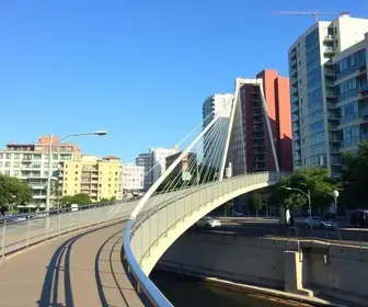 passarelas na Miguel Melhado