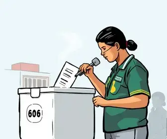 votação em Campo Belo